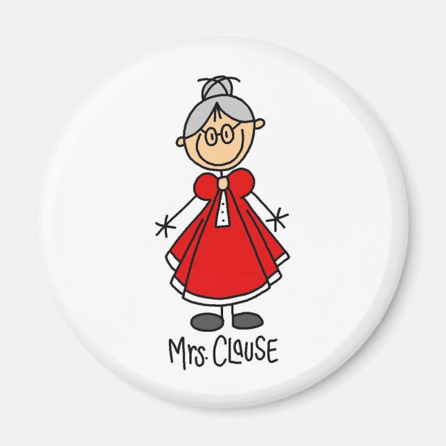 Frau Claus Magnet (Vorne)