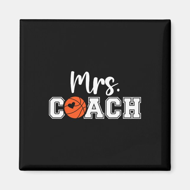 Frau Coach Sketll Coach Ehefrau eines Sketll-Train Magnet (Vorne)