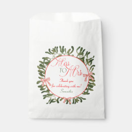 Frau Coquette Mistletoe Brautparty Geschenktütchen