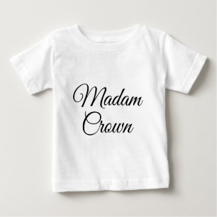 Frau Crown Baby T-shirt