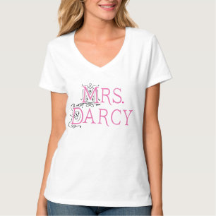 Frau Darcy Ladys T-shirt Gift Jane-Austen