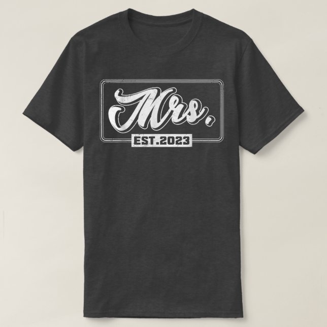Frau Decoration Wedding1896 T-Shirt (Design vorne)