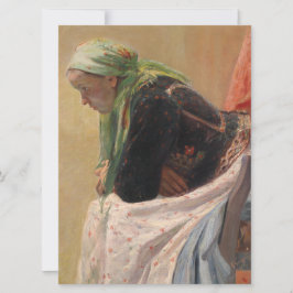 Frau Deep in Thought (von Oleksa Novakivskiy) Karte