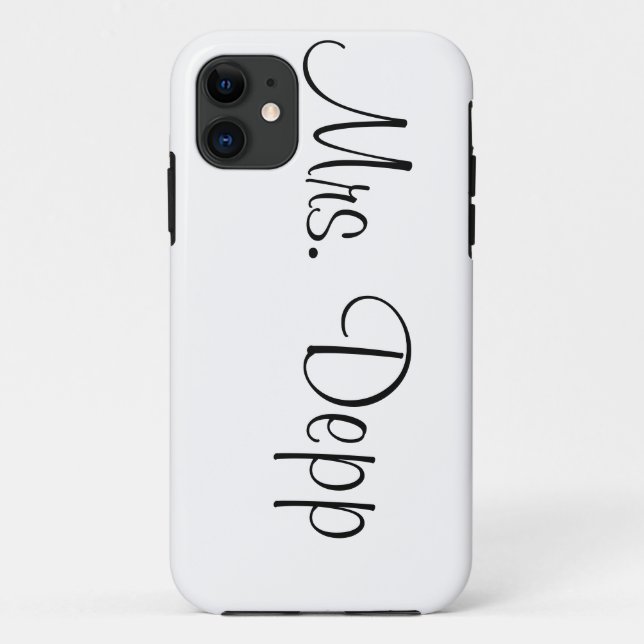 Frau Depp Phone Case (Rückseite)