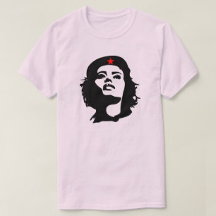 FRAU DER REVOLUTION UND ROTER STAR T-Shirt