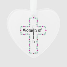 Frau des Glaubens Ornament
