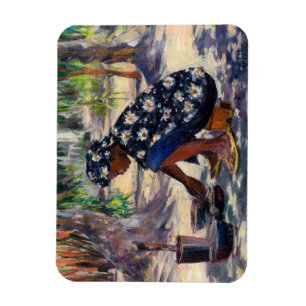 Frau, die 2004 kocht magnet