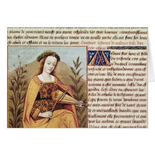 Frau, die ein viol spielt