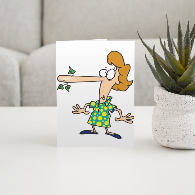 Frau, die erzählt hat, karte (Von Creator hochgeladen)