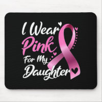 Frau, die ich für meine Tochter pink trage