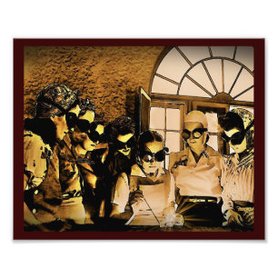 Frau, die während WWII lötet Fotodruck