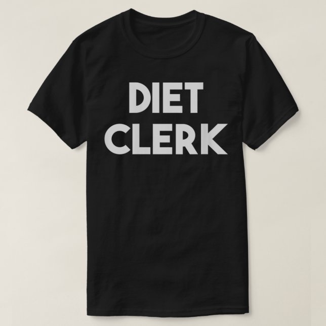 Frau Diet Clerk VNeck T-Shirt (Design vorne)