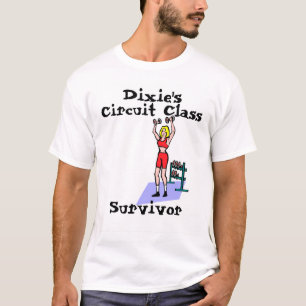 Frau, Dixies, Stromkreis-Klasse, Überlebender T-Shirt