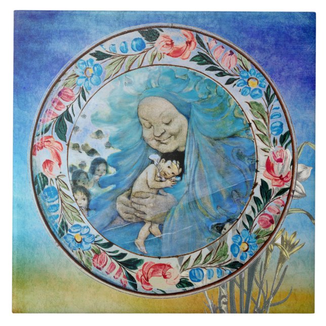 Frau Doasyouwouldbedone von Jessie Willcox Fliese (Vorderseite)