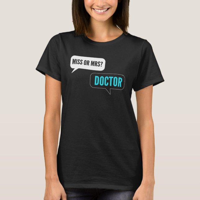 Frau Doktor T-Shirt (Vorderseite)