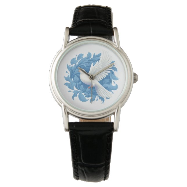Frau Dove Armbanduhr (Vorderseite)
