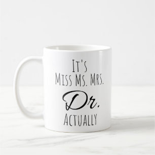 Frau Dr. Kaffeetasse