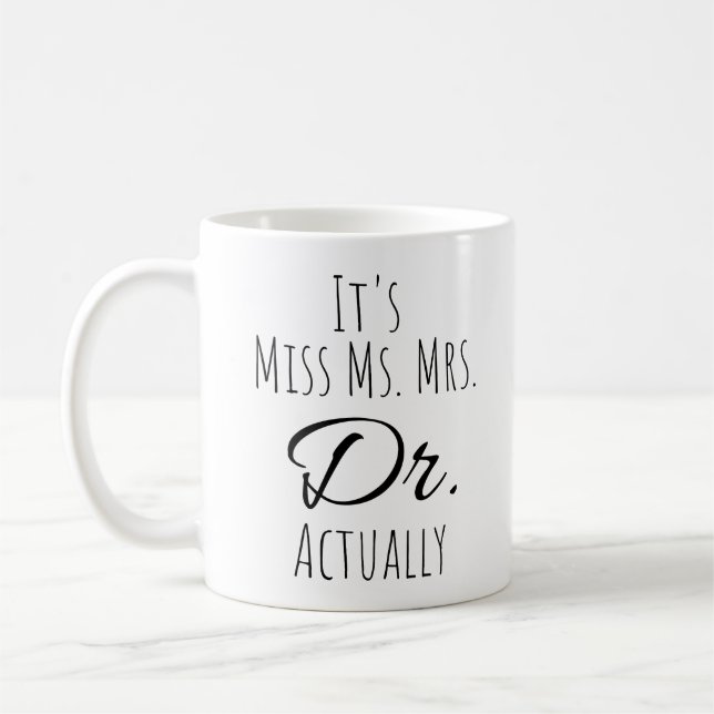 Frau Dr. Kaffeetasse (Links)