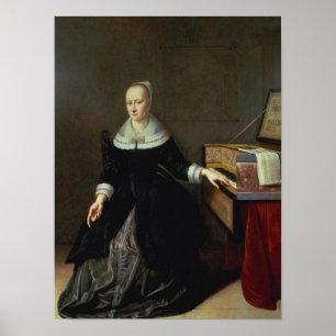 Frau durch eine Jungfrau Poster