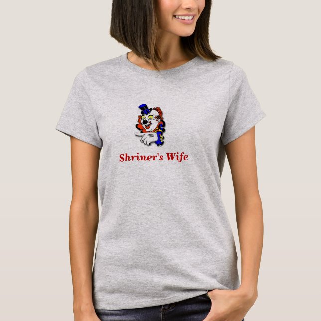 Frau eines Shriner T-Shirt (Vorderseite)