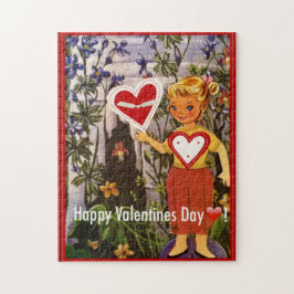 Frau Elisabeth Valentine Paperdoll Puzzle