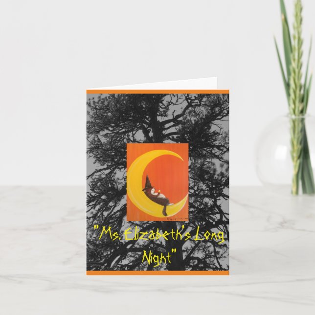 "Frau Elisabeth's Long Night" Karte (Vorderseite)