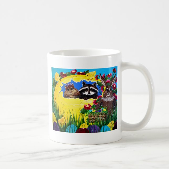 "Frau Elisabeths Osterwelt Tasse (Rechts)