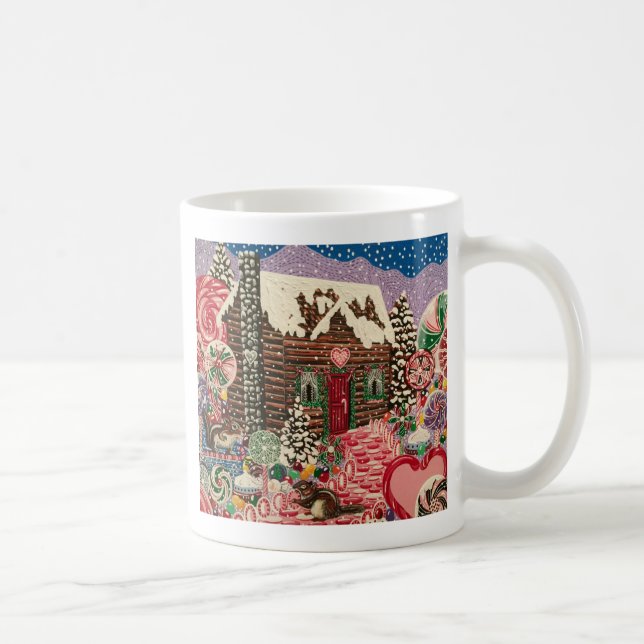 Frau Elisabeth's Peppermint World Kaffeetasse (Rechts)