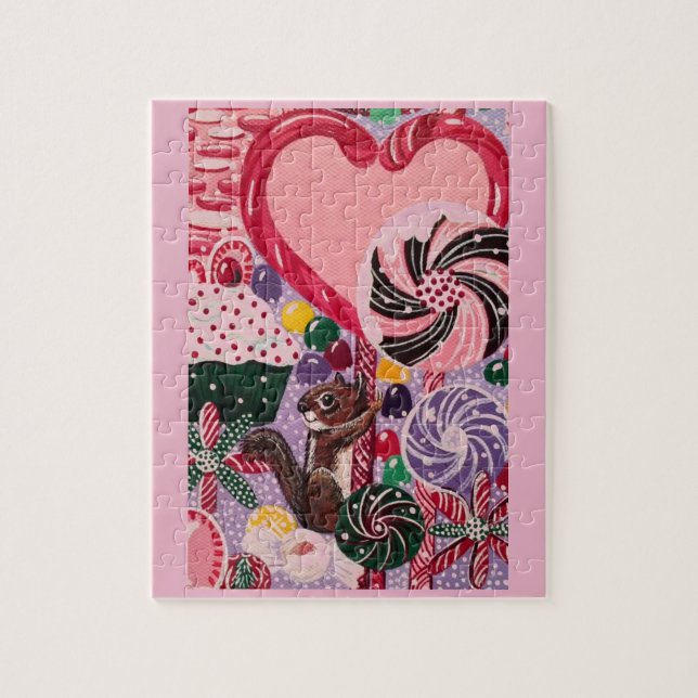 Frau Elisabeth's Peppermint World Puzzle (Vertikal)