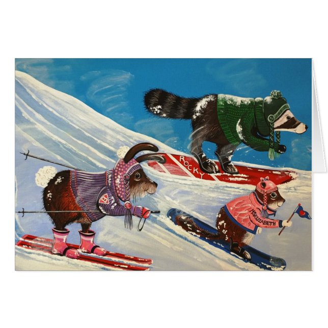 Frau Elizabeth Ski Team (Vorderseite (Horizontal))