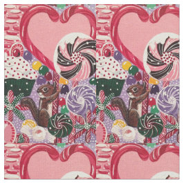 "Frau Elizabeths Peppermint World" Stoff