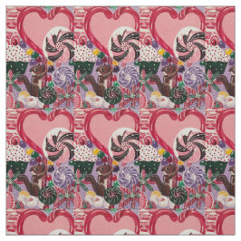 "Frau Elizabeths Peppermint World" Stoff