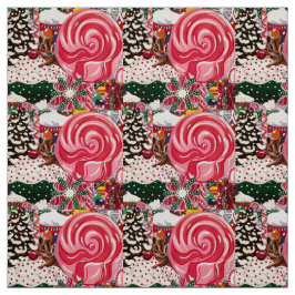 "Frau Elizabeths Peppermint World" Stoff