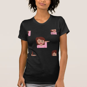 Frau Emoji T-Shirt