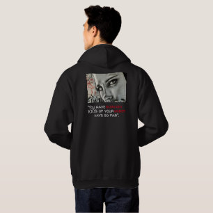 Frau Face Graffiti Hoodie