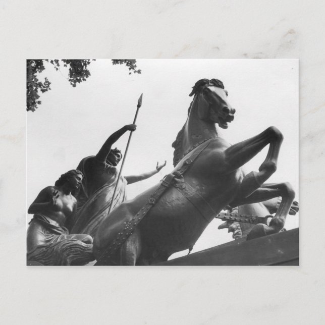 Frau Fahrer! Postkarte (Vorderseite)