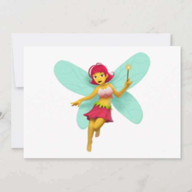 Frau Fairy - Emoji (Vorderseite)