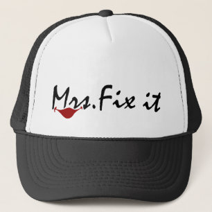 Frau Fix It Truckerkappe