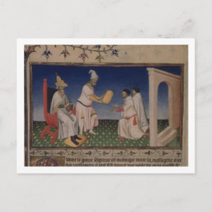 Frau Fr 2810 f.3v Kublai Khan (1214-1994), die sei Postkarte