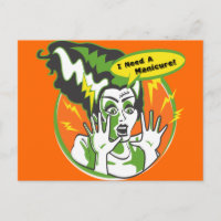 Frau Frankenstein braucht eine Maniküre
