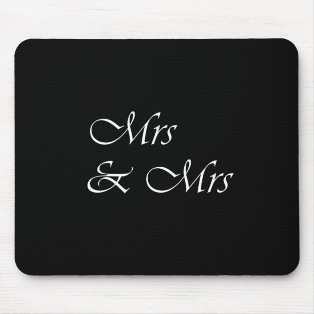 Frau & Frau Mousepad (Vorne)