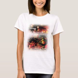 Frau Frohe Weihnachts-Shirt T-Shirt
