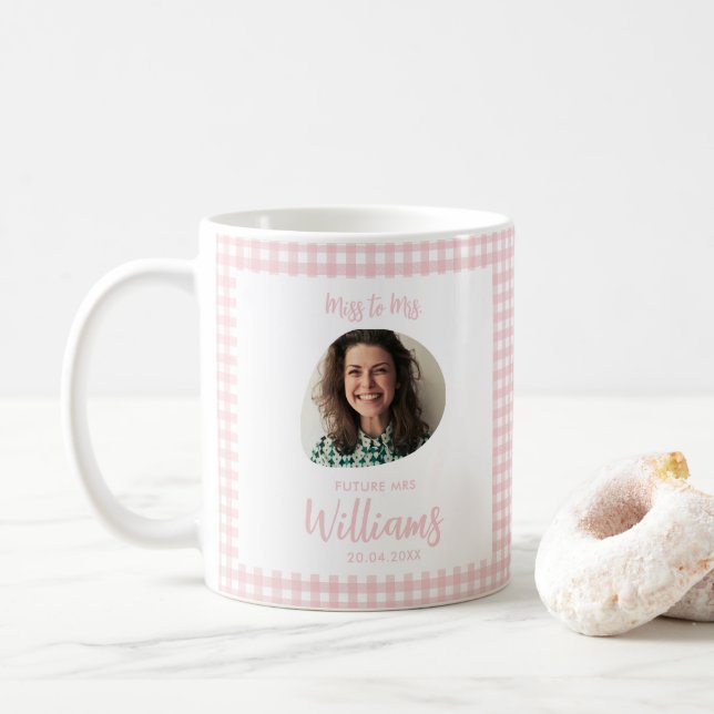 Frau Future Frau Modern Boho Kaffeetasse (Mit Donut)