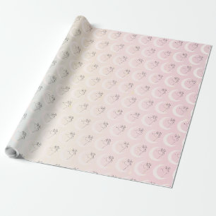 Frau Geschenkpapier