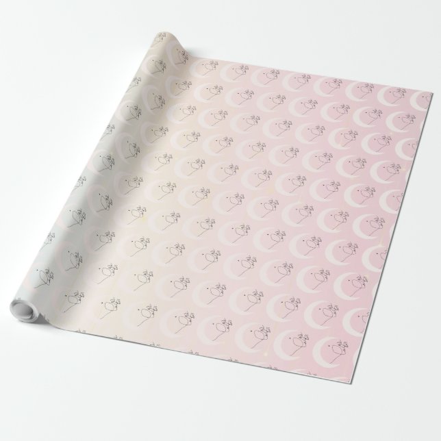 Frau Geschenkpapier (Ungerollt)