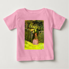 Frau Gewartet (von John Everett Millais) Baby T-shirt