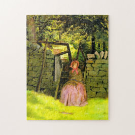 Frau Gewartet (von John Everett Millais) Puzzle