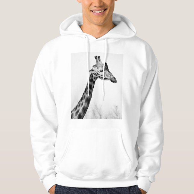 Frau Giraffe Hoodie (Vorderseite)
