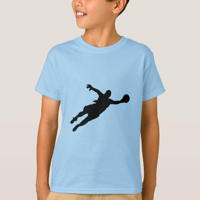 (Frau) Goalie retten T-Shirt (Vorderseite)