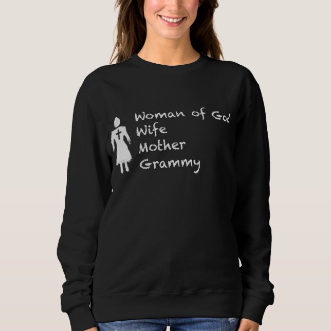 Frau Gottes Sweatshirt (Vorderseite)